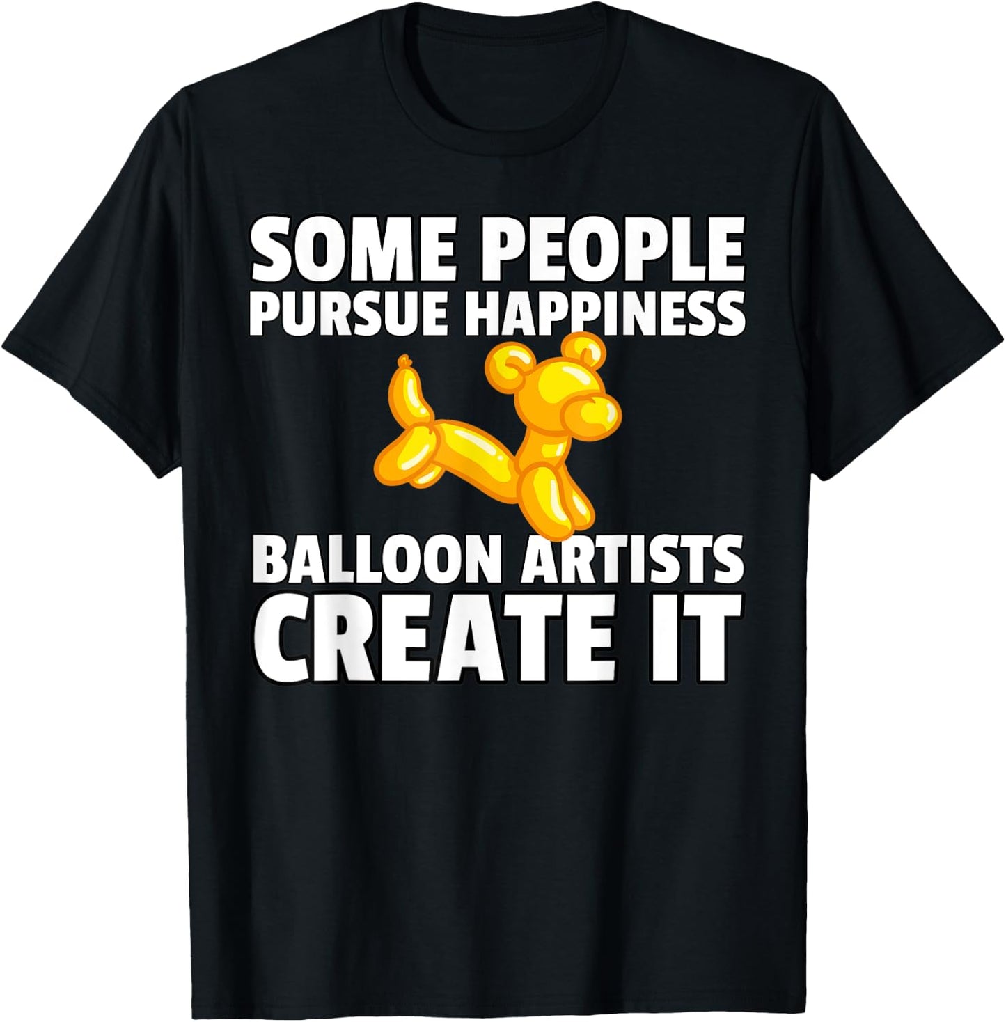 Balloon Animal Gift Artist Twister T-Shirt - T-Shirt | Black
