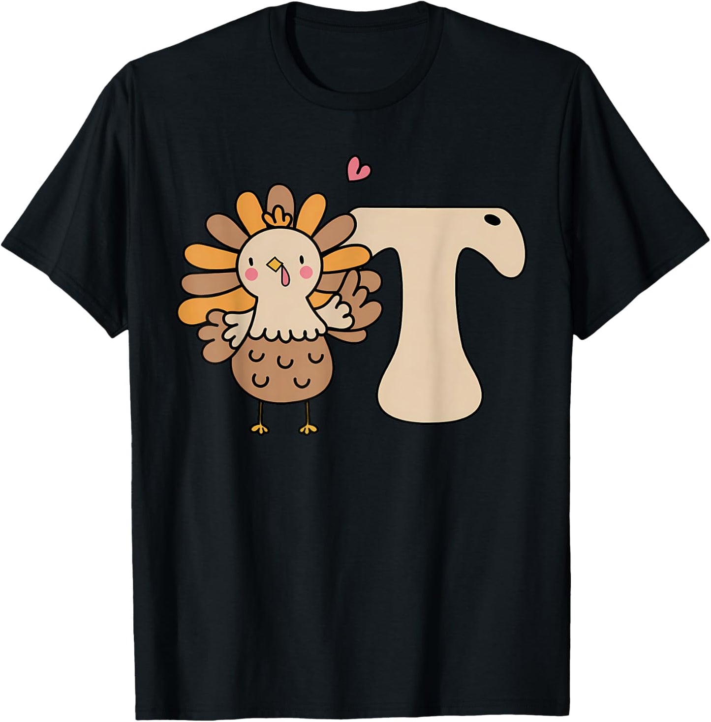 Thankful Occupational Therapist Thanksgiving OT Turkey T-Shirt - T-Shirt | Black