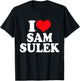 I Love My Sam Sulek, I Heart Sam Sulek T-Shirt - T-Shirt | Black