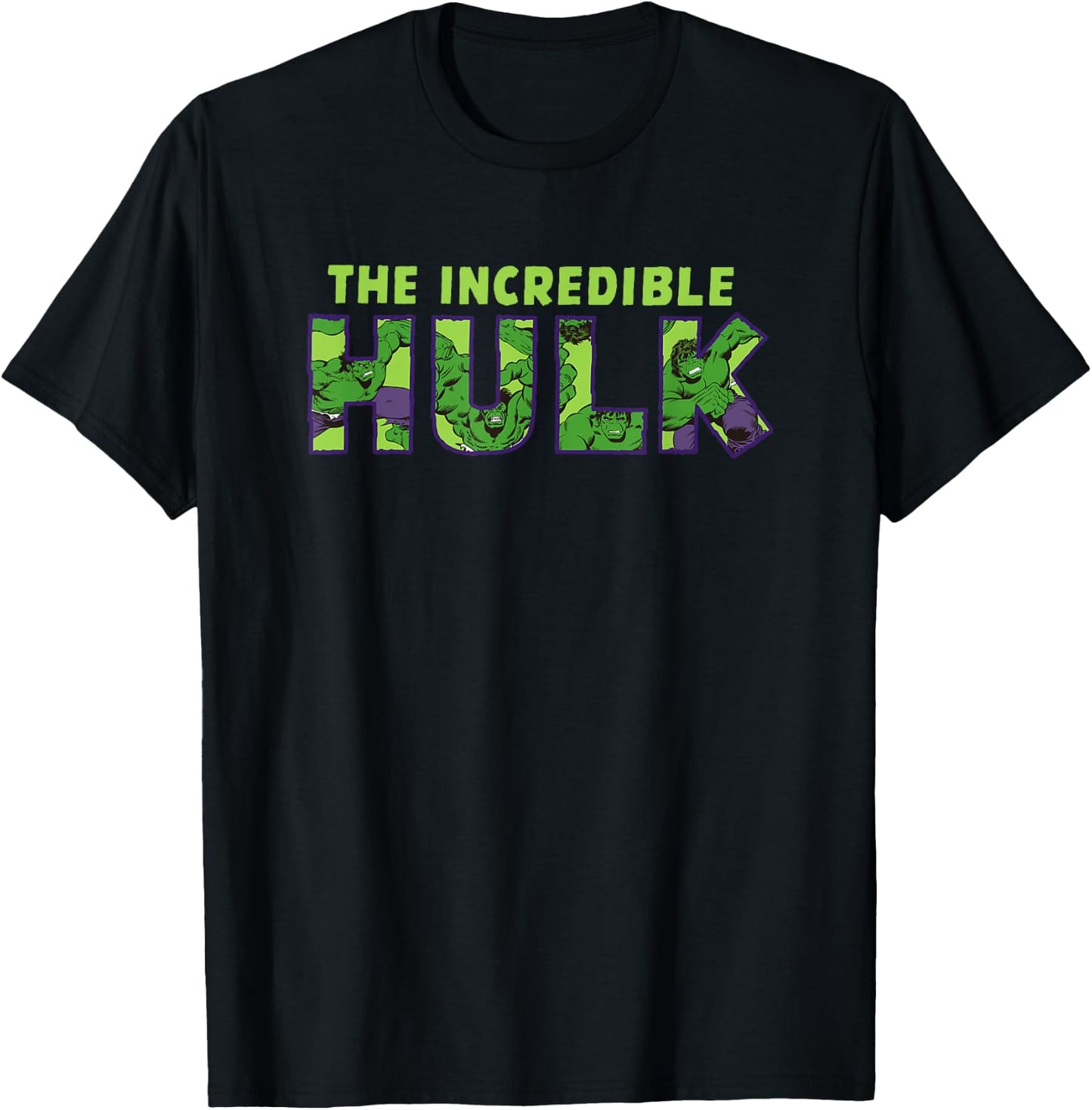 Marvel The Incredible Hulk T-Shirt - T-Shirt | Black