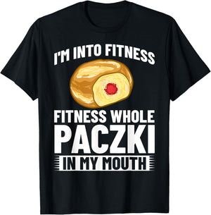 Paczki Polish Donut Poland Dessert T-Shirt - T-Shirt | Black