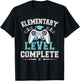 Elementary Level Complete Graduation 2025 Class Elementary T-Shirt - T-Shirt | Black