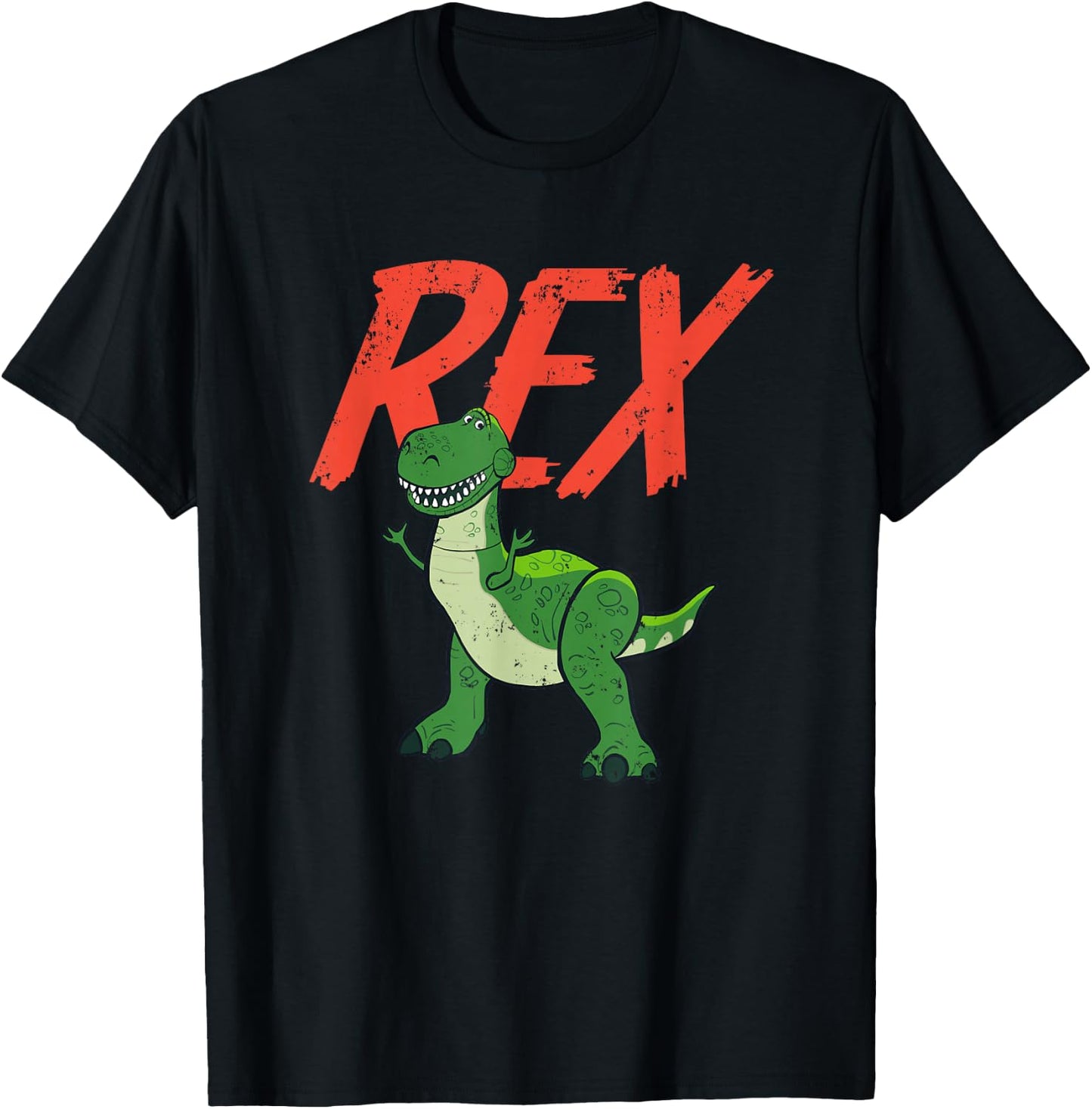 Disney Pixar Toy Story 4 Rex Dinosaur T-Shirt - T-Shirt | Black