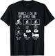 Things I Do in My Spare Time Mountain Bike Funny Biking T-Shirt - T-Shirt | Black