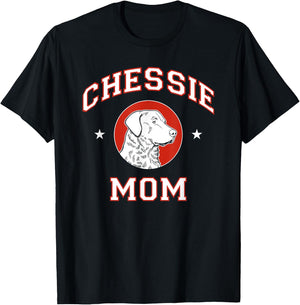 Chesapeake Bay Retriever Mom Dog Mother Women Girls Kids T-Shirt - T-Shirt | Black