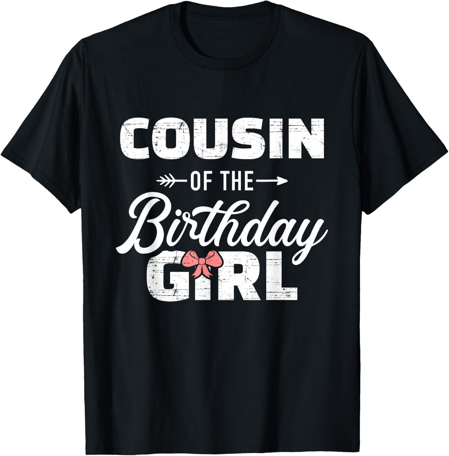 Cousin from Birthday Boy T-Shirt - T-Shirt | Black