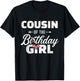 Cousin from Birthday Boy T-Shirt - T-Shirt | Black