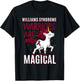 Williams Syndrome Warrior WS Williams–Beuren WBS Unicorn T-Shirt - T-Shirt | Black