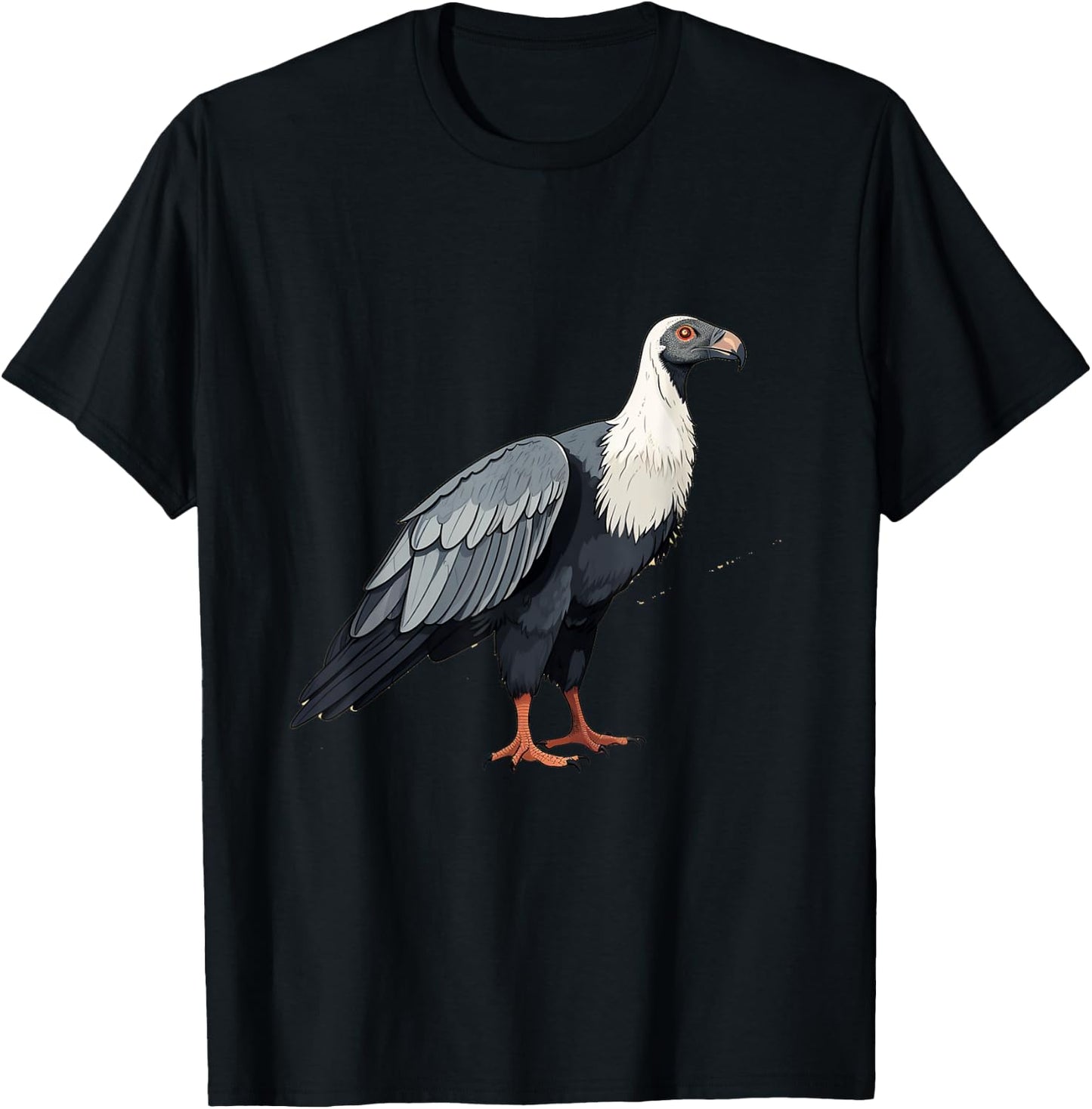 Andean condor bird lover illustration T-Shirt - T-Shirt | Black
