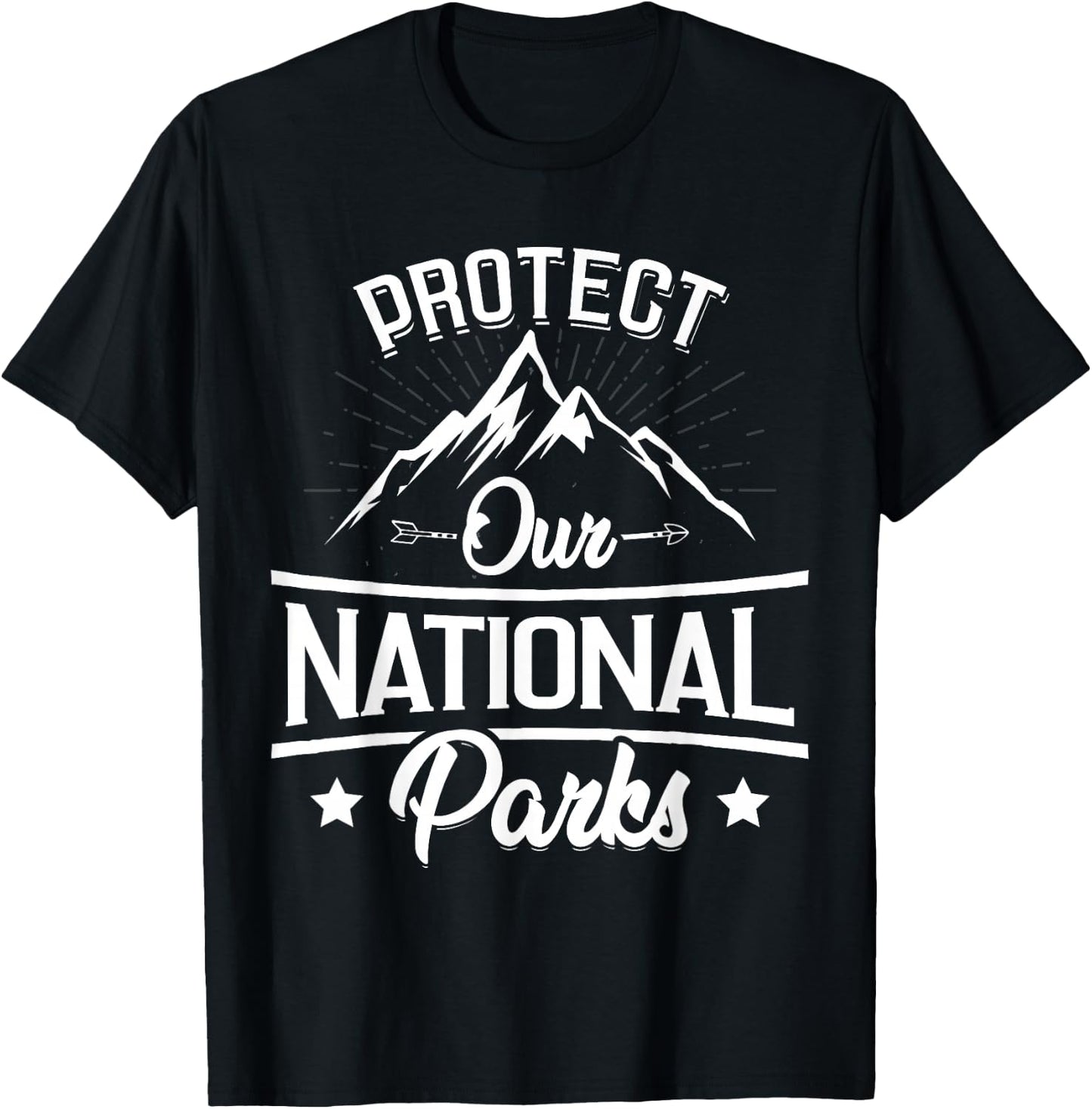 Protect Our National Parks, US Alt Resist T-Shirt - T-Shirt | Black