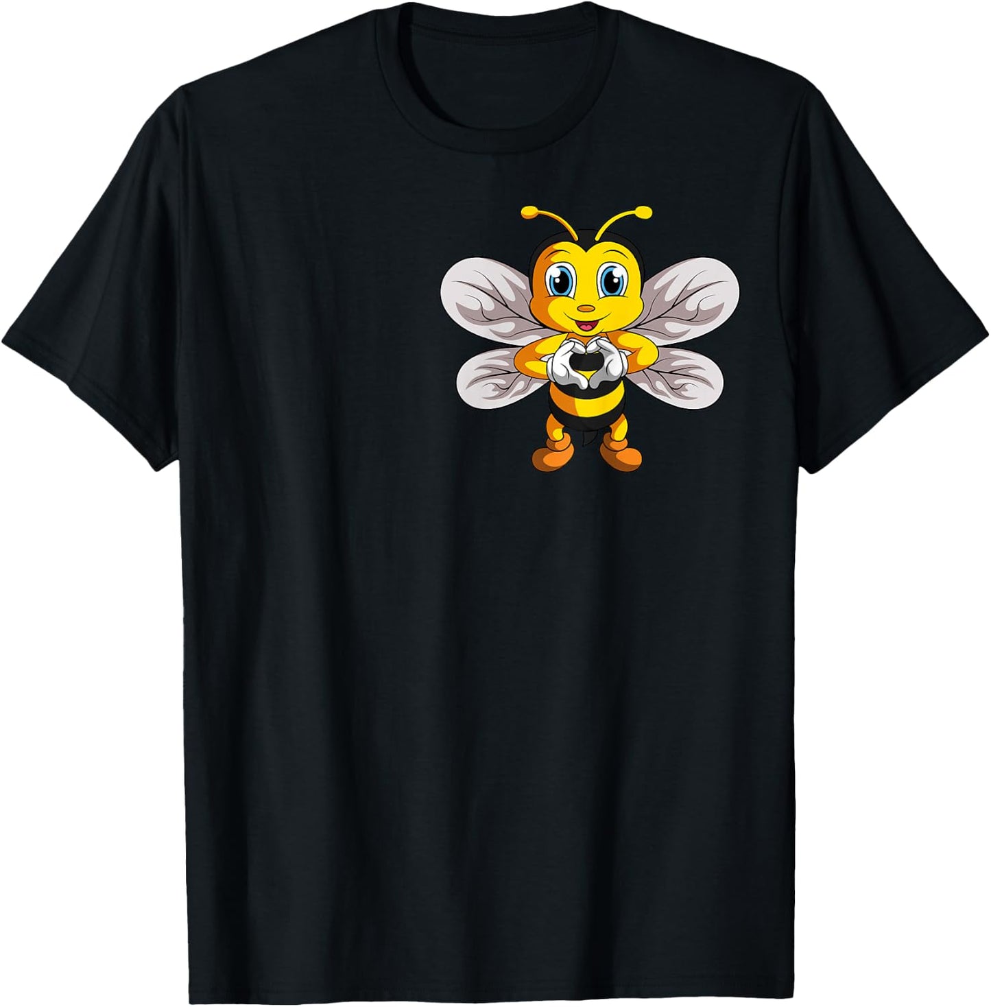 Bees, children, ladies, girls, bee T-Shirt - T-Shirt | Black