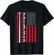 USA Flag Musician Drummer Gift Drums T-Shirt - T-Shirt | Black
