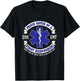 Proud Sister First Responder EMS EMT Novelty Apparel T-Shirt - T-Shirt | Black
