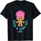 Good Luck Trolls Have A Good Day Cute Pink Troll Chest Logo T-Shirt - T-Shirt | Black