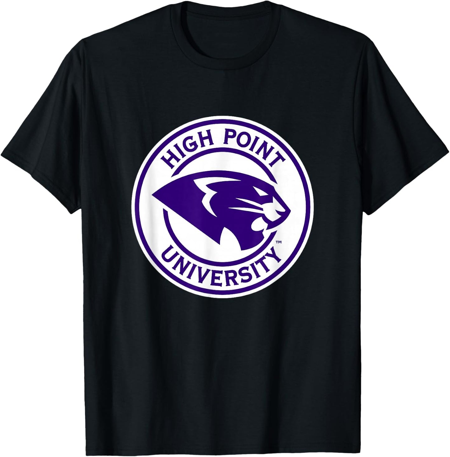 High Point Panthers | Official NCAA University | PPHPU019 T-Shirt - T-Shirt | Black