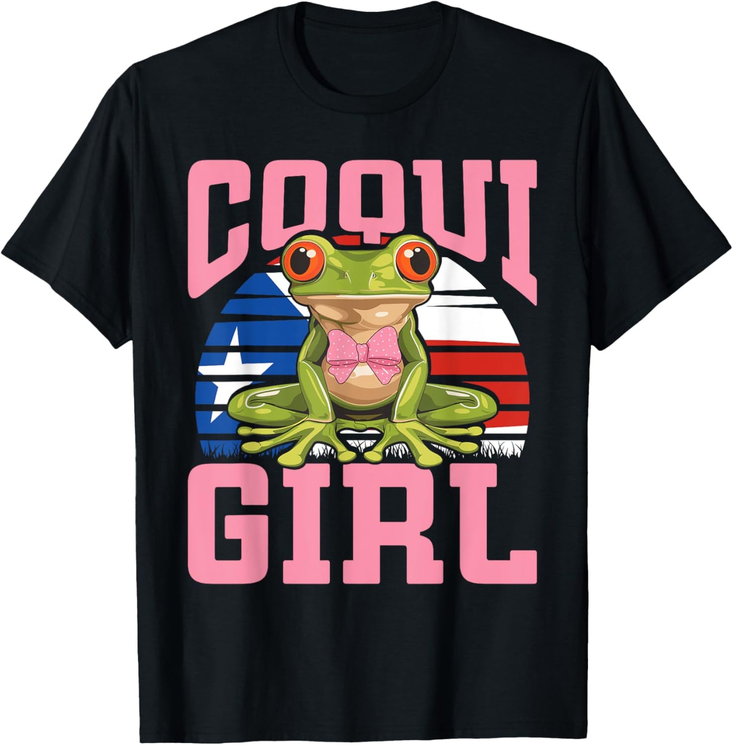 Coqui Girl T-Shirt - T-Shirt | Black