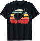 Vintage Retro Cassowary Bird T-Shirt - T-Shirt | Black