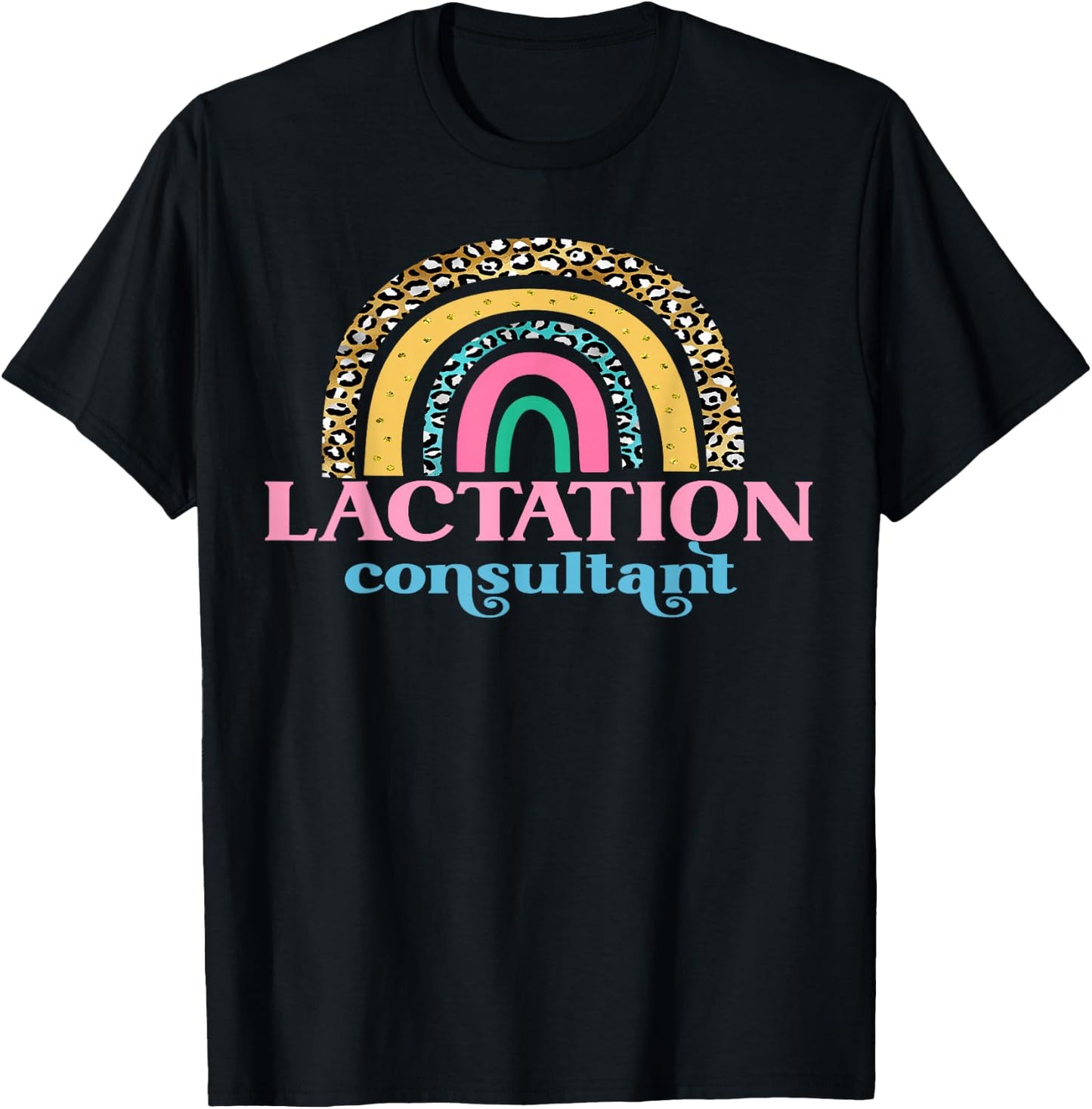 Lactation Consultant Nurse Mom Counselor Breast Milk Support T-Shirt - T-Shirt | Black