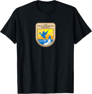 US Fish & Wildlife Service T-Shirt - T-Shirt | Black
