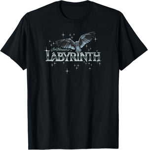 Labyrinth Owl Logo T-Shirt - T-Shirt | Black