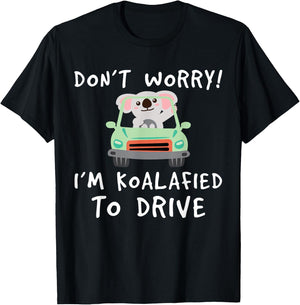 Koalafied Driving Licence Test Driving Student T-Shirt - T-Shirt | Black
