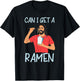 Can I Get A Ramen Jesus Eating Takeout Japanese Food T-Shirt - T-Shirt | Black