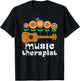 Music Therapist Gift T-Shirt - T-Shirt | Black