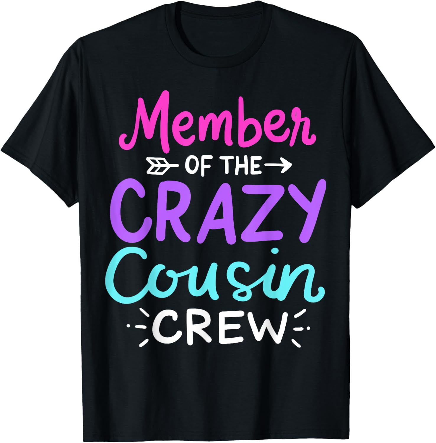 Cousin Crew T-Shirt - T-Shirt | Black