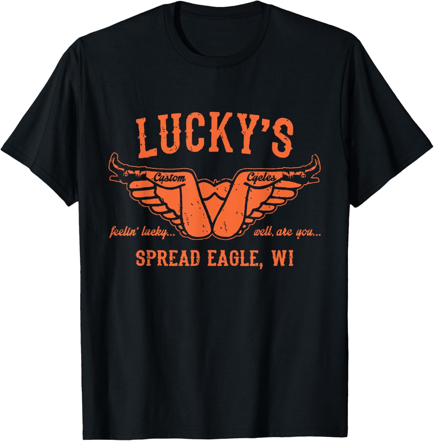 Cool Funny Offensive Motorcycle Biker - Spread Eagle Gift T-Shirt - T-Shirt | Black