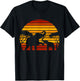 Retro Africa Savannah Zoo Animal Gift Animal Motif Elephant T-Shirt - T-Shirt | Black