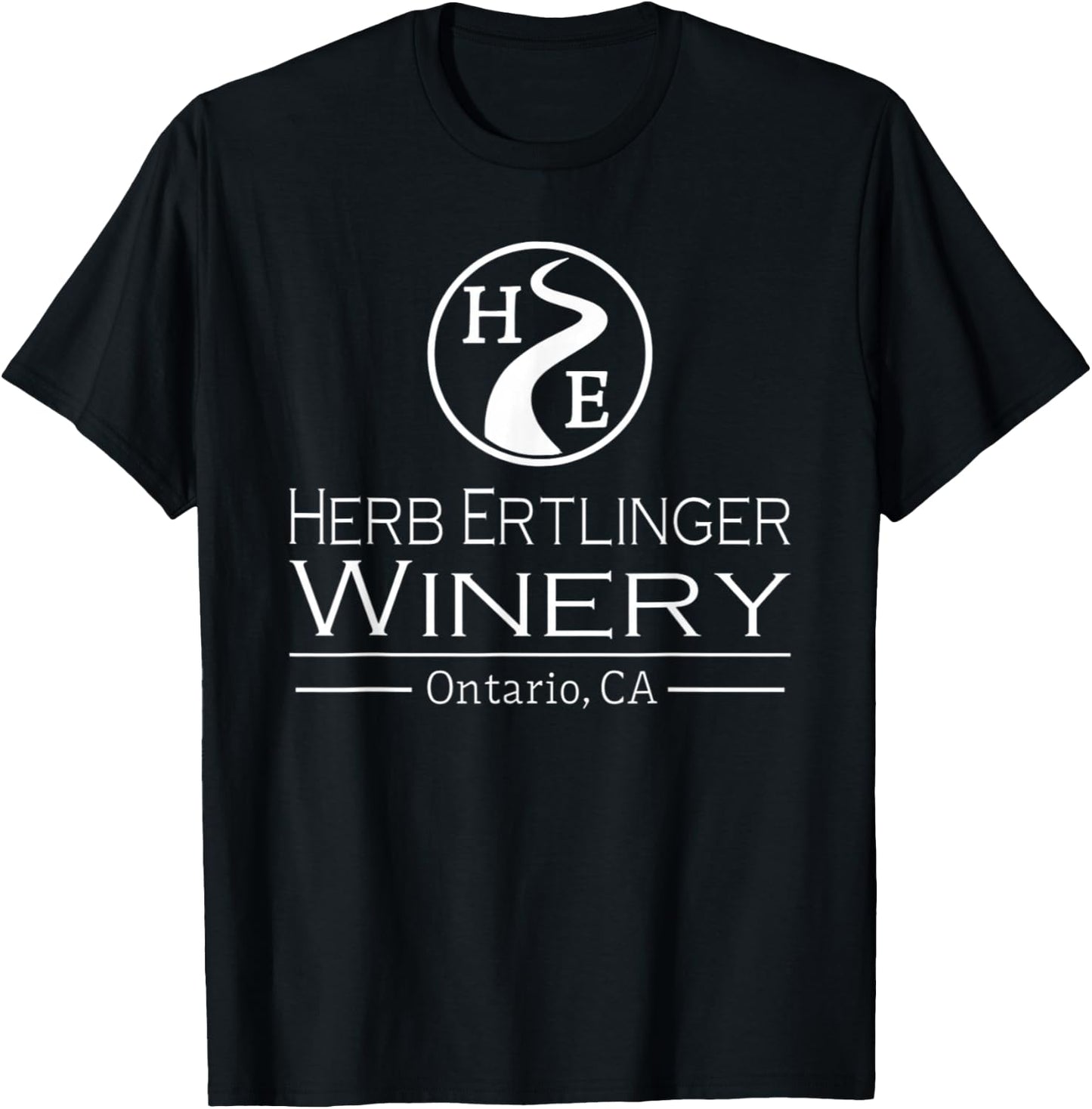 Herb Ertlinger Winery T-Shirt - T-Shirt | Black