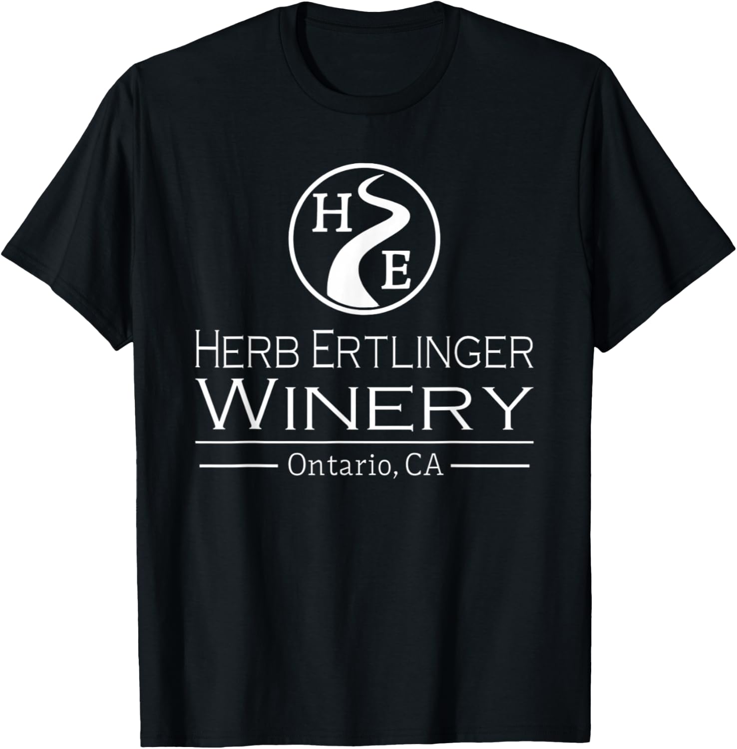 Herb Ertlinger Winery T-Shirt - T-Shirt | Black