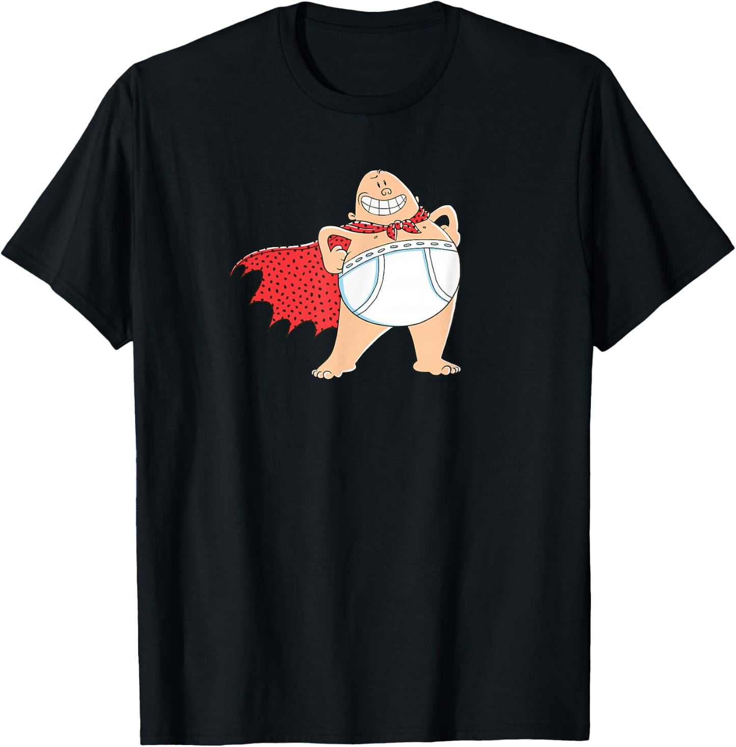 Captain Underpants Hero Art T-Shirt - T-Shirt | Black