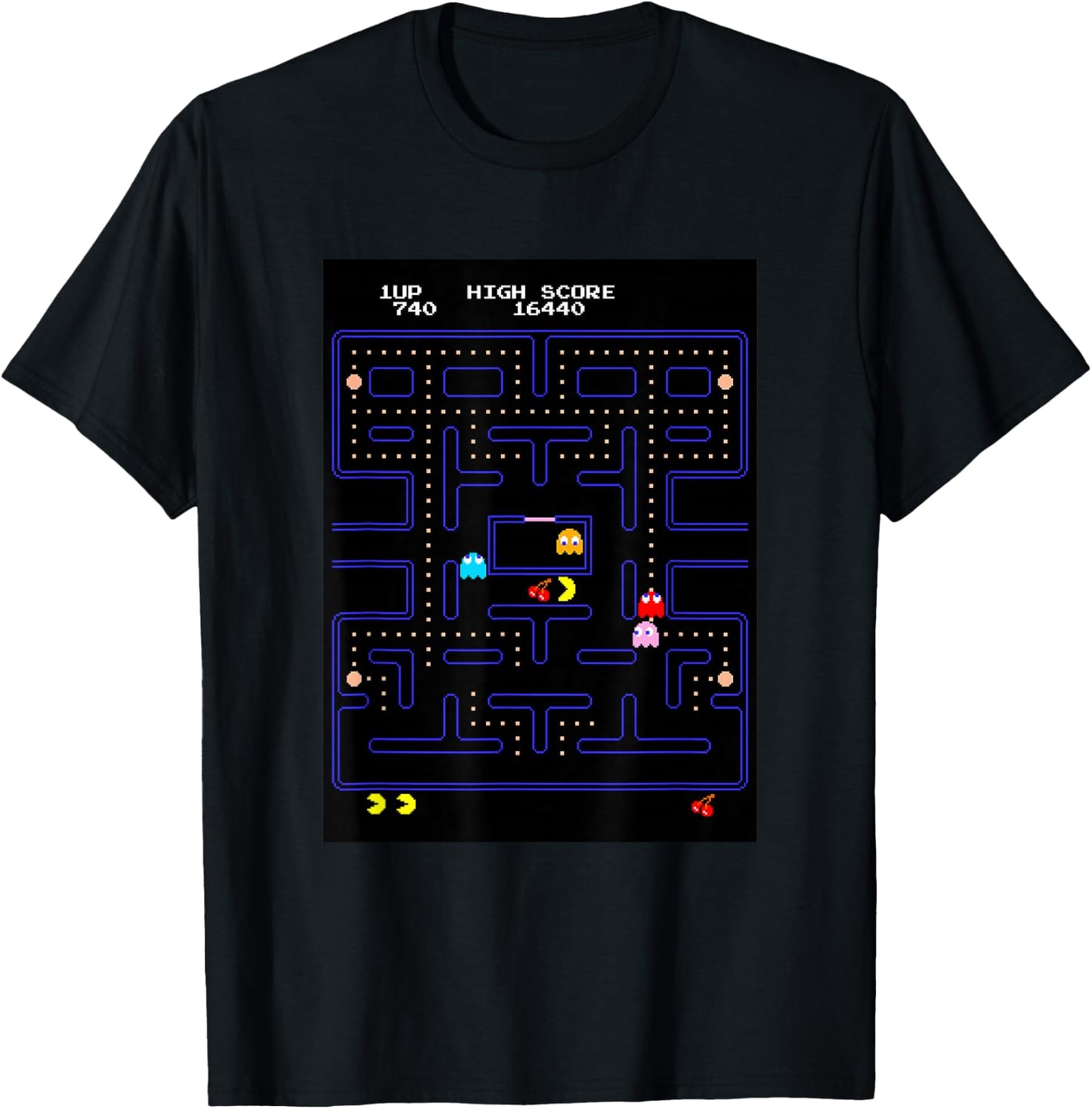 Pac-man T-Shirt - T-Shirt | Black