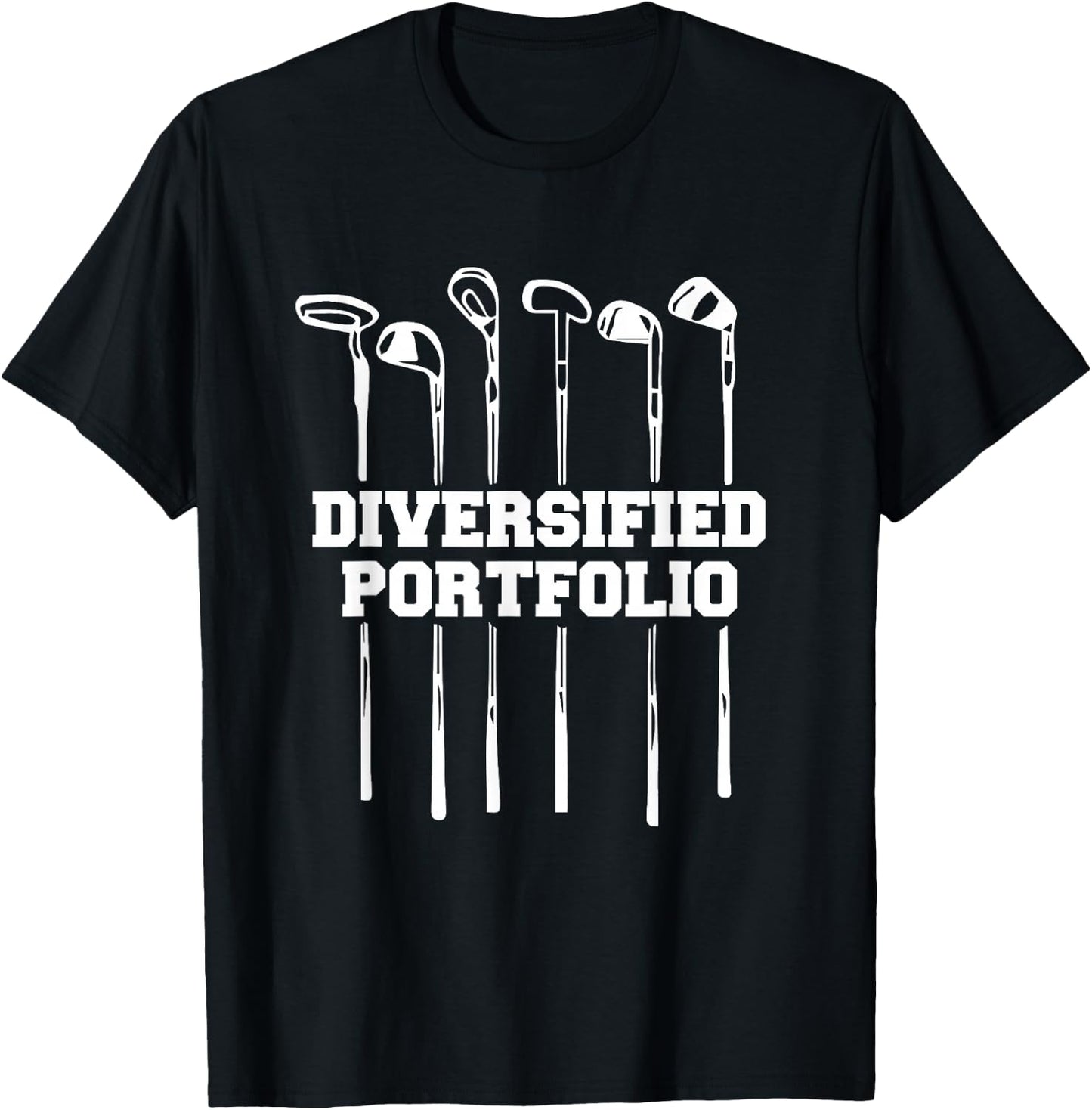 Diversified Portfolio Golf T-Shirt - T-Shirt | Black
