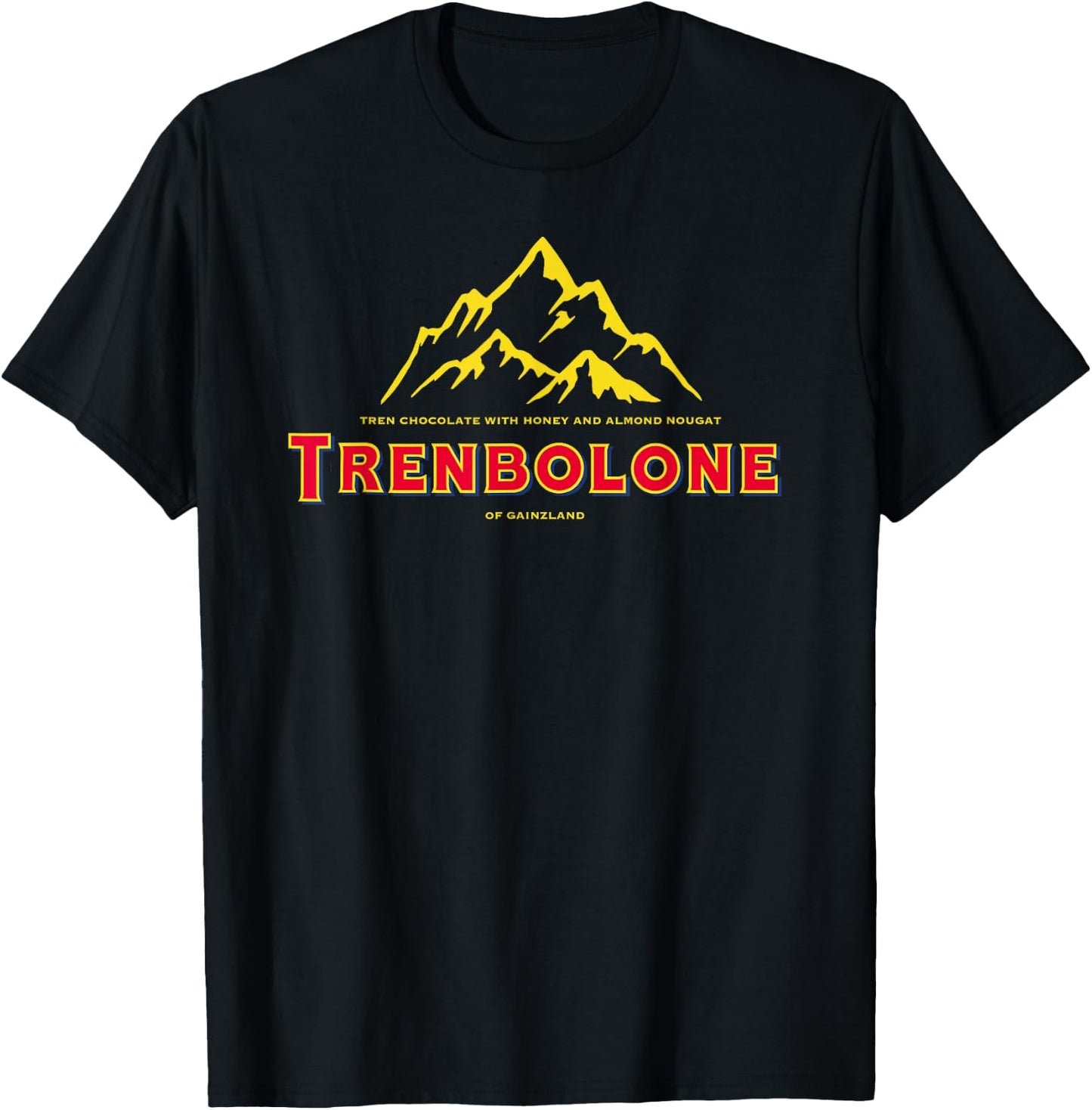Trenbolone Gainzland Brodelo T-Shirt - T-Shirt | Black