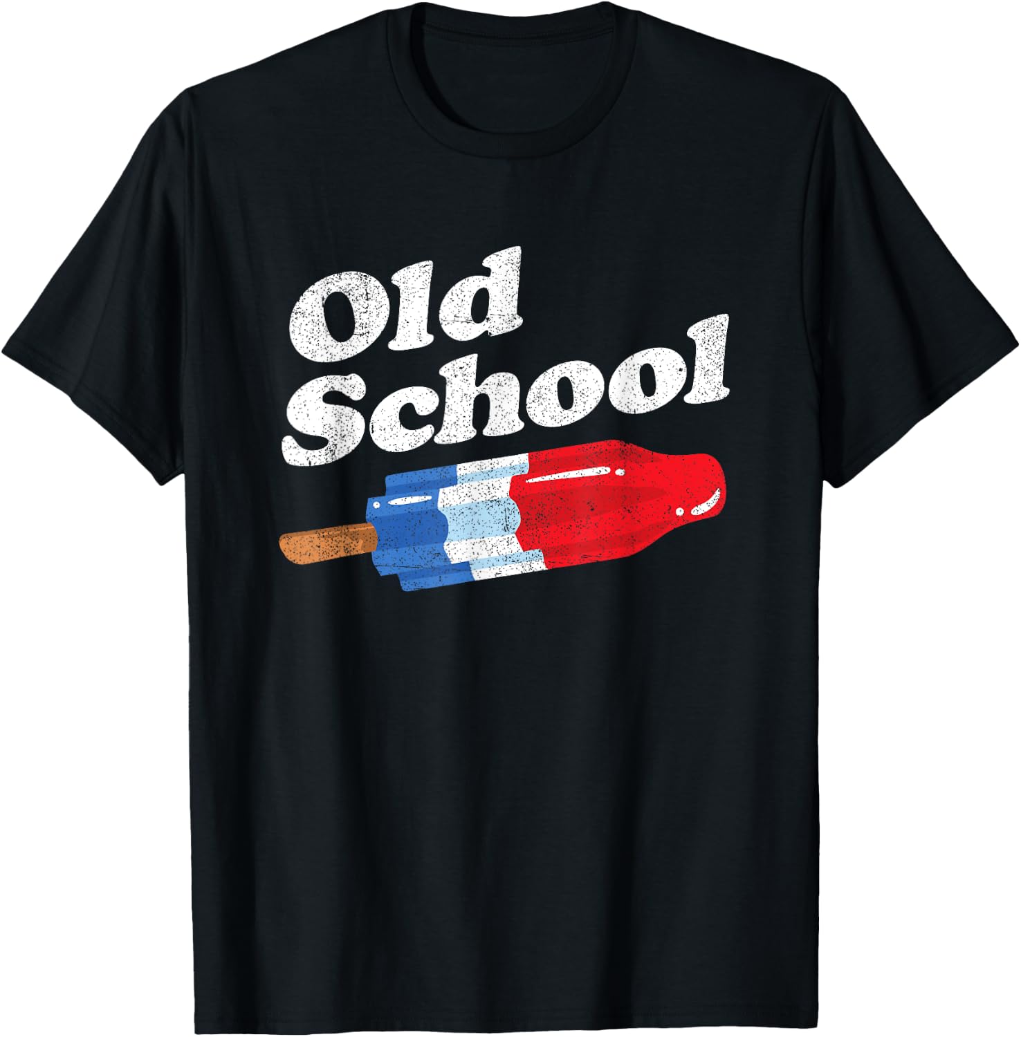 Funny Summer Popsicle Bomb Retro Old School Pop 80's Gift Women Girls Kids T-Shirt - T-Shirt | Black