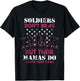 Proud Army Mama Mother T-Shirt - T-Shirt | Black