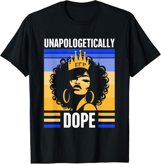 Sigma Gamma Rho Sorority Paraphernalia, Black Girl Pride T-Shirt - T-Shirt | Black