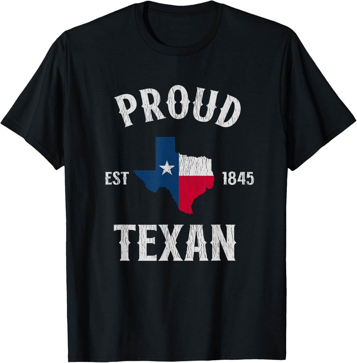 Texas Pride Shirts Men Women Kids Proud Texan T-Shirt - T-Shirt | Black