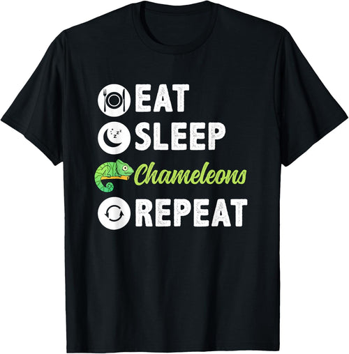 Eat Sleep Chameleons Repeat
