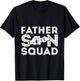 Father Son Squad Father's Day Matching Dad Sons Father Son T-Shirt - T-Shirt | Black
