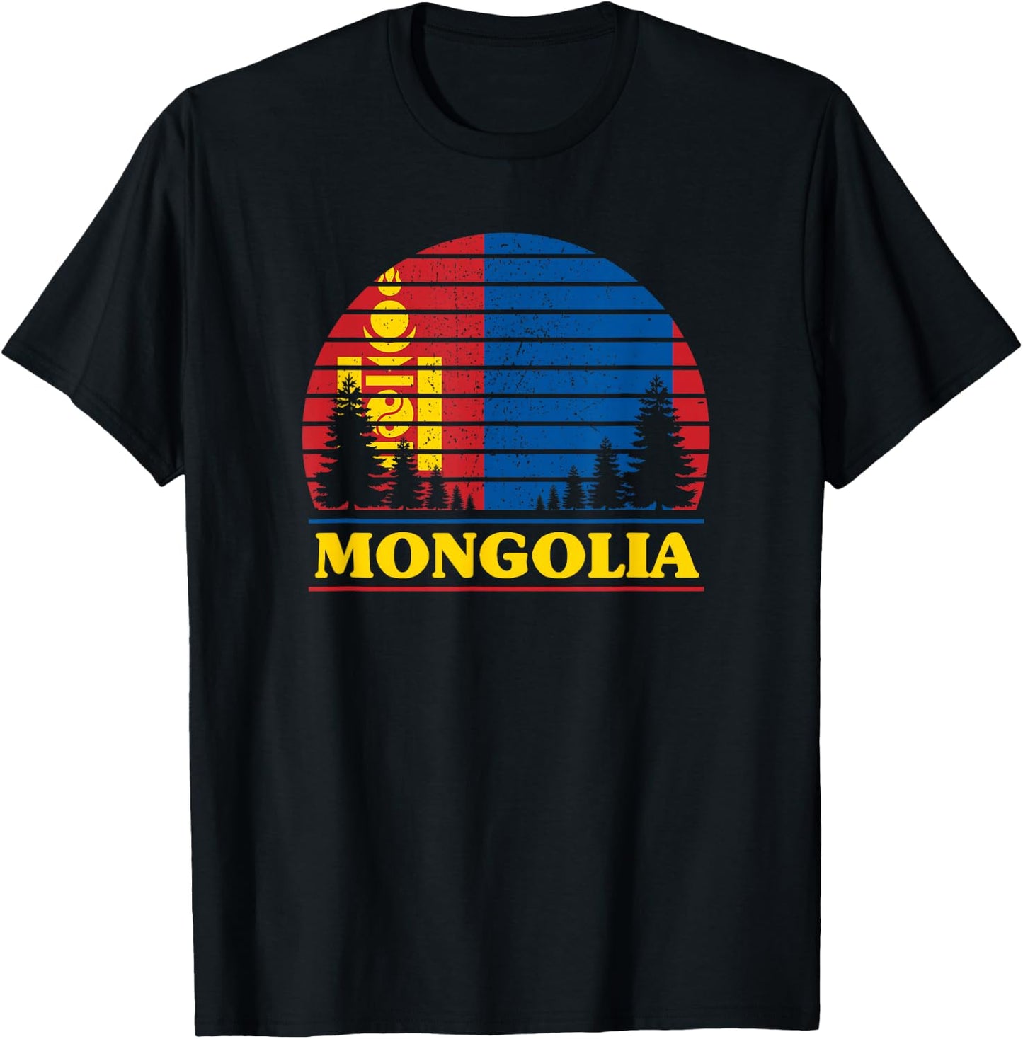 Mongolia T-Shirt - T-Shirt | Black