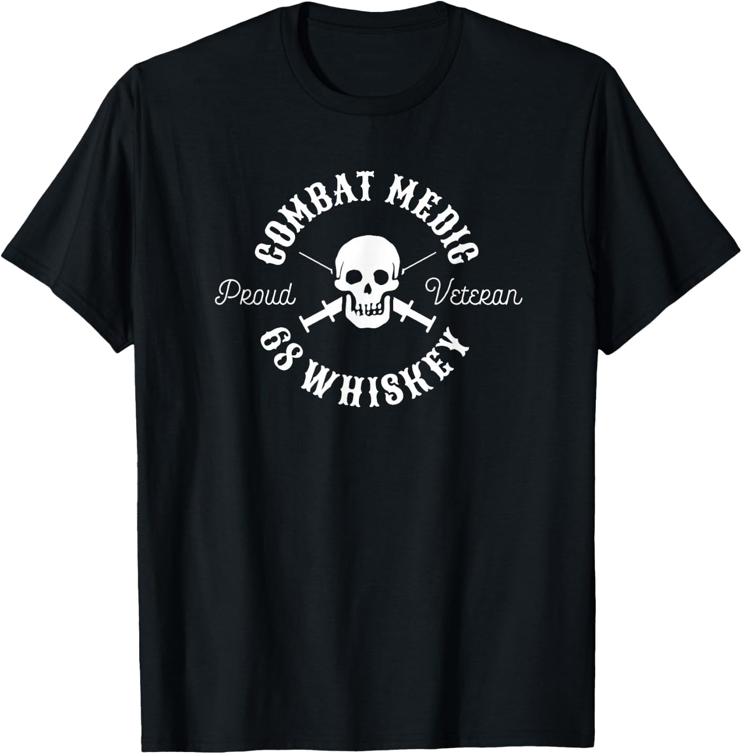 Combat Medic 68 Whiskey T-Shirt - T-Shirt | Black