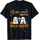 The Only Ghost I Know Is The Holy Ghost Halloween Christian T-Shirt - T-Shirt | Black