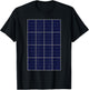 Funny Solar Energy Power Panel Renewable Environmental Gift T-Shirt - T-Shirt | Black