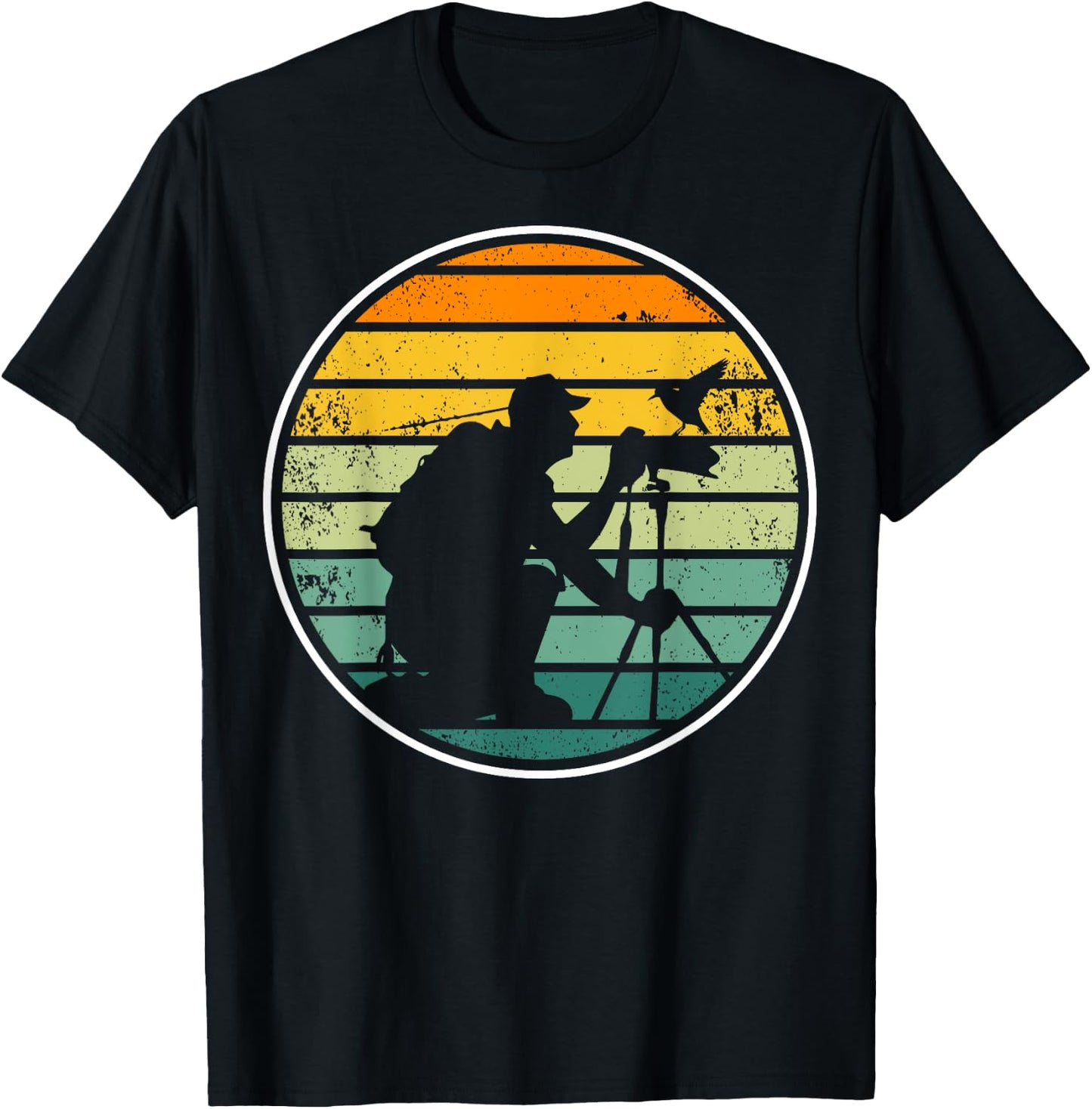 Bird Photographer Nature Lover Bird Photography Enthusiast T-Shirt - T-Shirt | Black