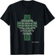 Celtic Cross Shirt St Patrick's Prayer Christian Gifts T-Shirt - T-Shirt | Black