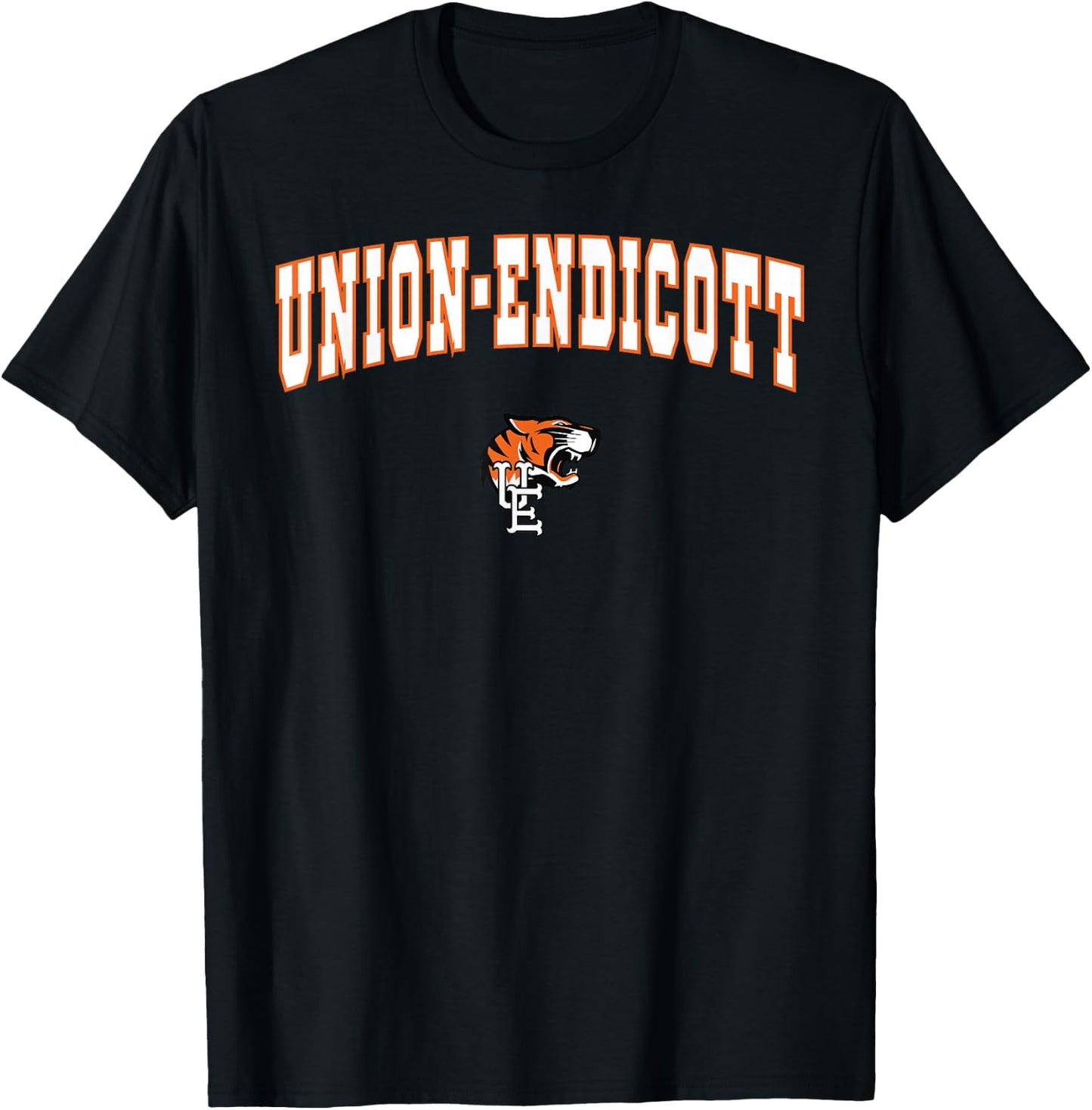 Union-Endicott High School Tigers T-Shirt - T-Shirt | Black
