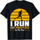 Runner Gift Funny Running Marathon Sport Sarcastic Gift T-Shirt - T-Shirt | Black